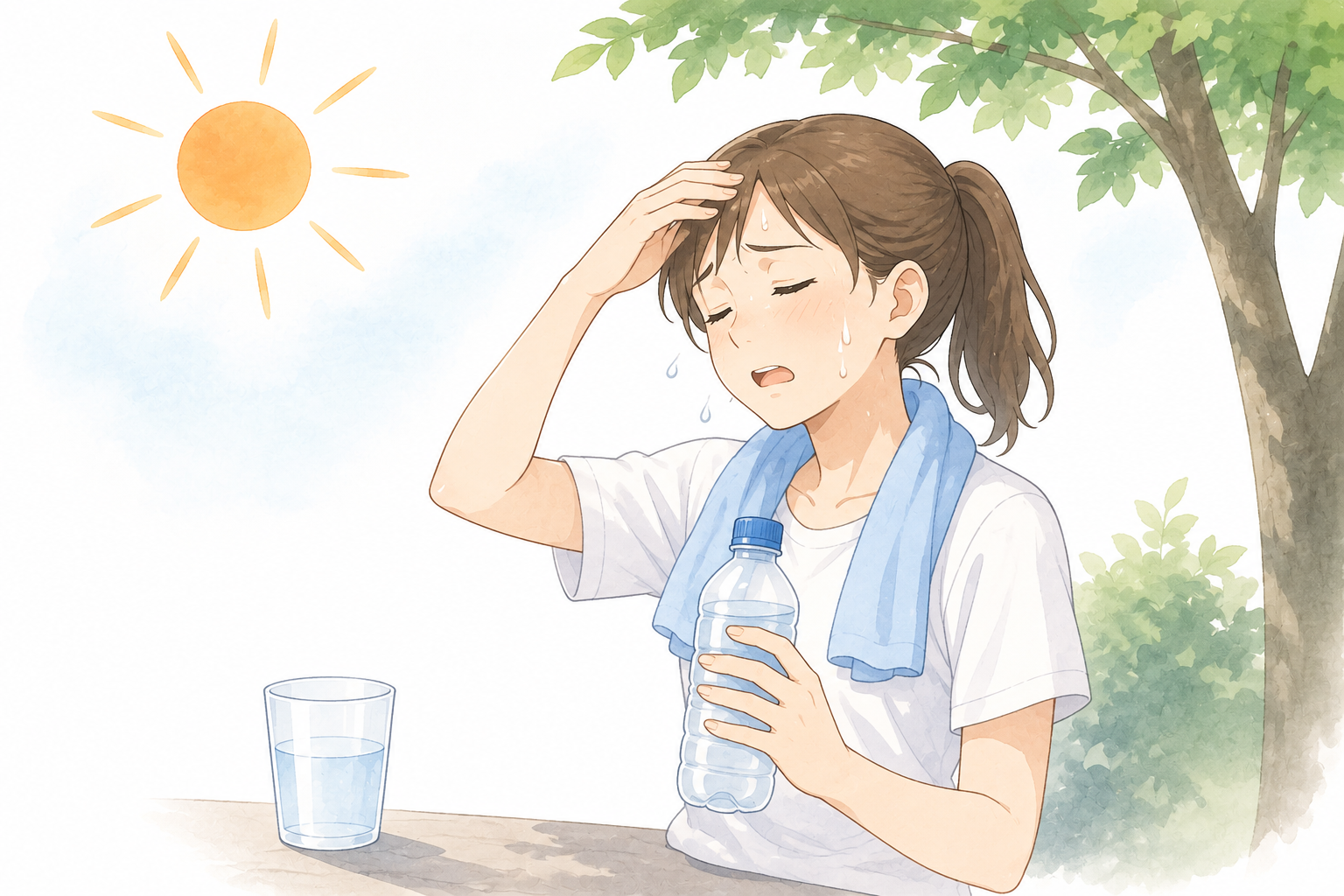 熱中症の初期症状とは？見逃したくない前兆と正しい対処法